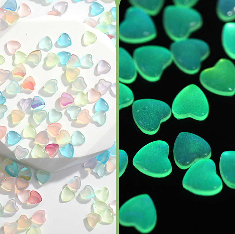 Luminous Resin Heart