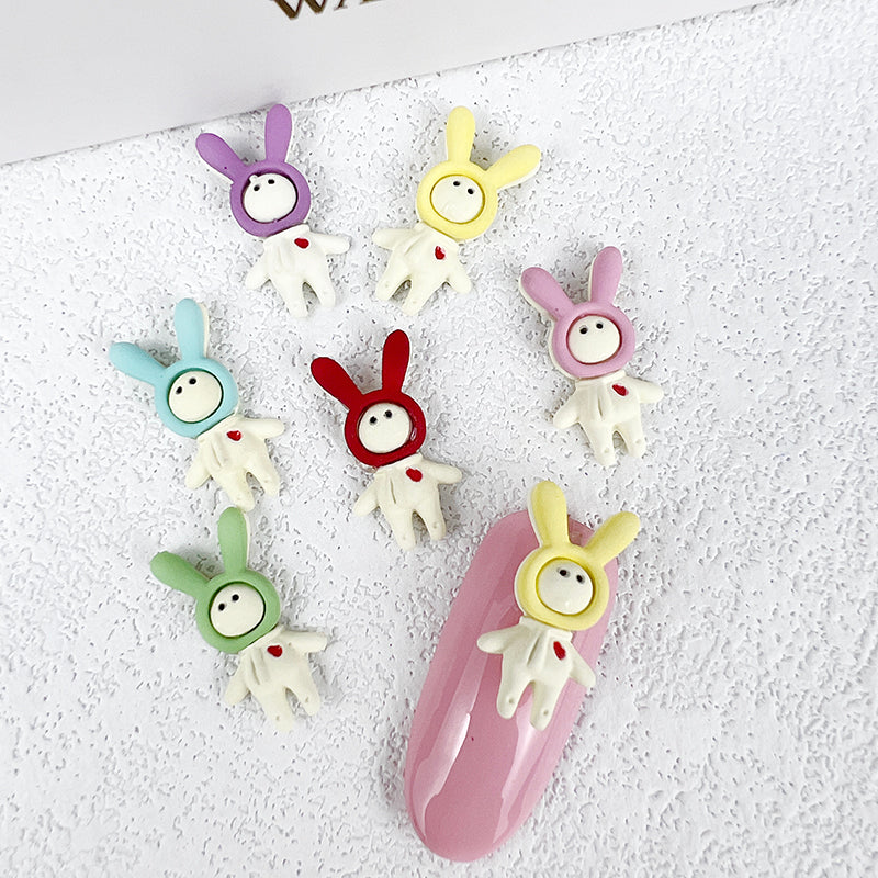 Alien Rabbit charms