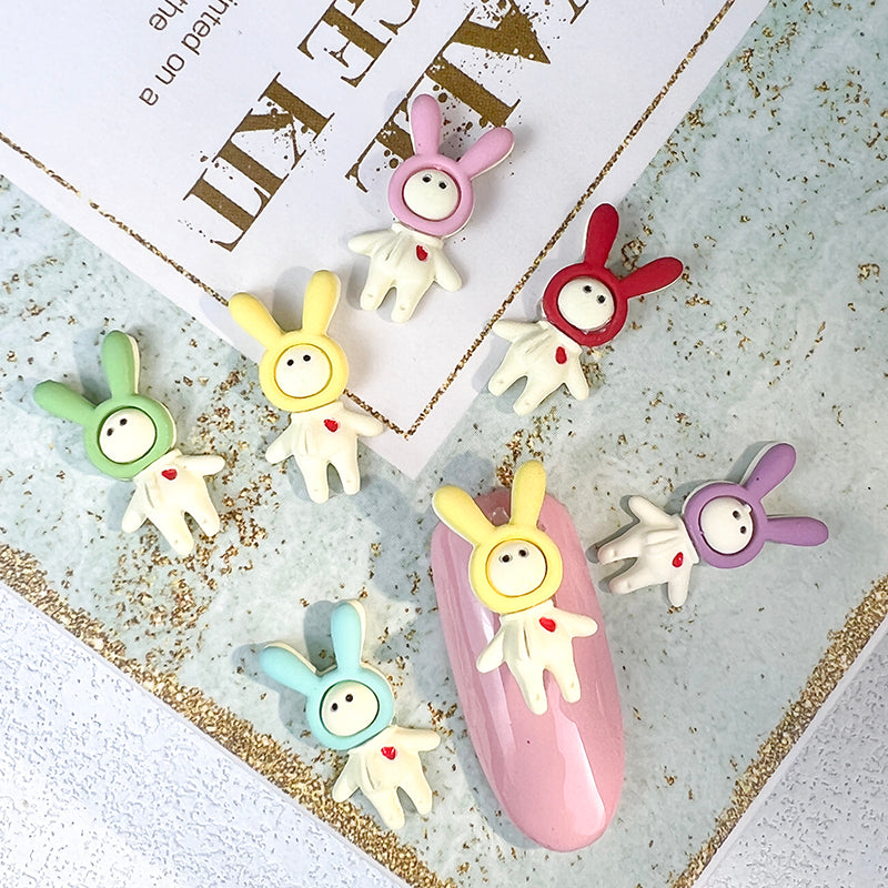 Alien Rabbit charms