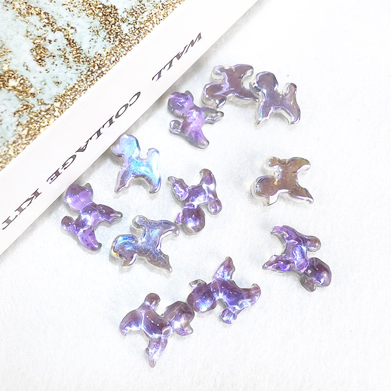 N148- K9 Square Mickey Nail Diamond